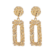 Load image into Gallery viewer, ALIUTOM Fashion Statement Earrings Big Metal Geometric Pendant Earrings For Women Hanging Dangle Earrings Drop Earing Bohemian