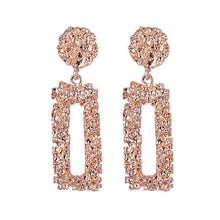 Load image into Gallery viewer, ALIUTOM Fashion Statement Earrings Big Metal Geometric Pendant Earrings For Women Hanging Dangle Earrings Drop Earing Bohemian