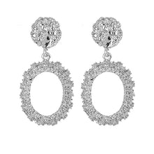 Load image into Gallery viewer, ALIUTOM Fashion Statement Earrings Big Metal Geometric Pendant Earrings For Women Hanging Dangle Earrings Drop Earing Bohemian