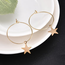 Load image into Gallery viewer, 2019 Fashion Statement Earrings Big Geometric earrings For Women Hanging Dangle Earrings Drop Earing modern Jewelry Wholesale
