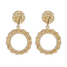 Load image into Gallery viewer, ALIUTOM Fashion Statement Earrings Big Metal Geometric Pendant Earrings For Women Hanging Dangle Earrings Drop Earing Bohemian
