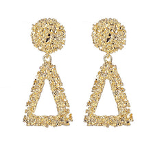 Load image into Gallery viewer, ALIUTOM Fashion Statement Earrings Big Metal Geometric Pendant Earrings For Women Hanging Dangle Earrings Drop Earing Bohemian
