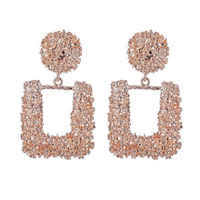 Load image into Gallery viewer, ALIUTOM Fashion Statement Earrings Big Metal Geometric Pendant Earrings For Women Hanging Dangle Earrings Drop Earing Bohemian
