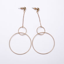 Load image into Gallery viewer, 2019 Fashion Statement Earrings Big Geometric earrings For Women Hanging Dangle Earrings Drop Earing modern Jewelry Wholesale
